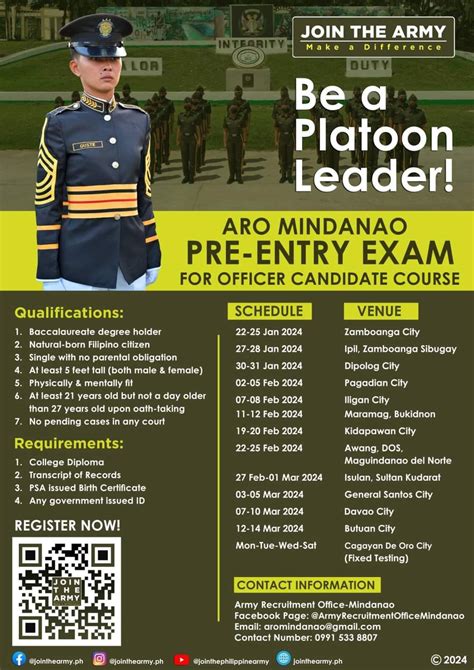 army recruitment office mindanao 2024|Army Recruitment Office Mindanao.